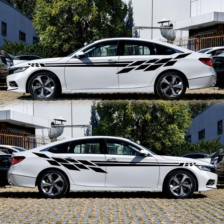 Car Styling Plaid Series PVC Sticker Auto Decorative Sticker (Black) - Decorative Sticker by PMC TechLife | Online Shopping South Africa | PMC TechLife | Buy Now Pay Later Mobicred