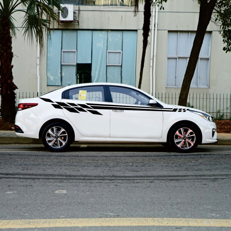 Car Styling Plaid Series PVC Sticker Auto Decorative Sticker (Black) - Decorative Sticker by PMC TechLife | Online Shopping South Africa | PMC TechLife | Buy Now Pay Later Mobicred