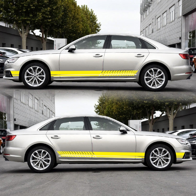 Car Styling Stripe PVC Sticker Auto Decorative Sticker (Yellow) - Decorative Sticker by PMC TechLife | Online Shopping South Africa | PMC TechLife | Buy Now Pay Later Mobicred