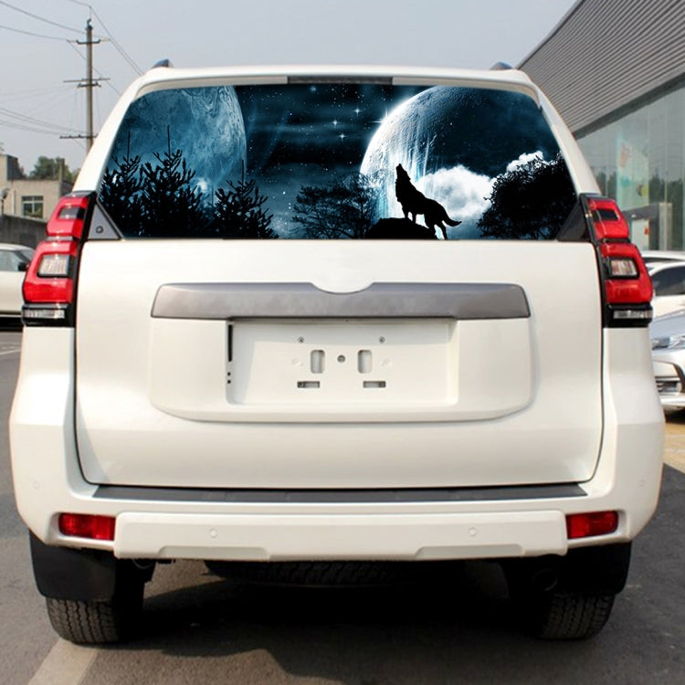 Wolverine Pattern Horror Series Car Rear Window Decorative Sticker, Size: 168 x 74cm - Decorative Sticker by PMC TechLife | Online Shopping South Africa | PMC TechLife | Buy Now Pay Later Mobicred