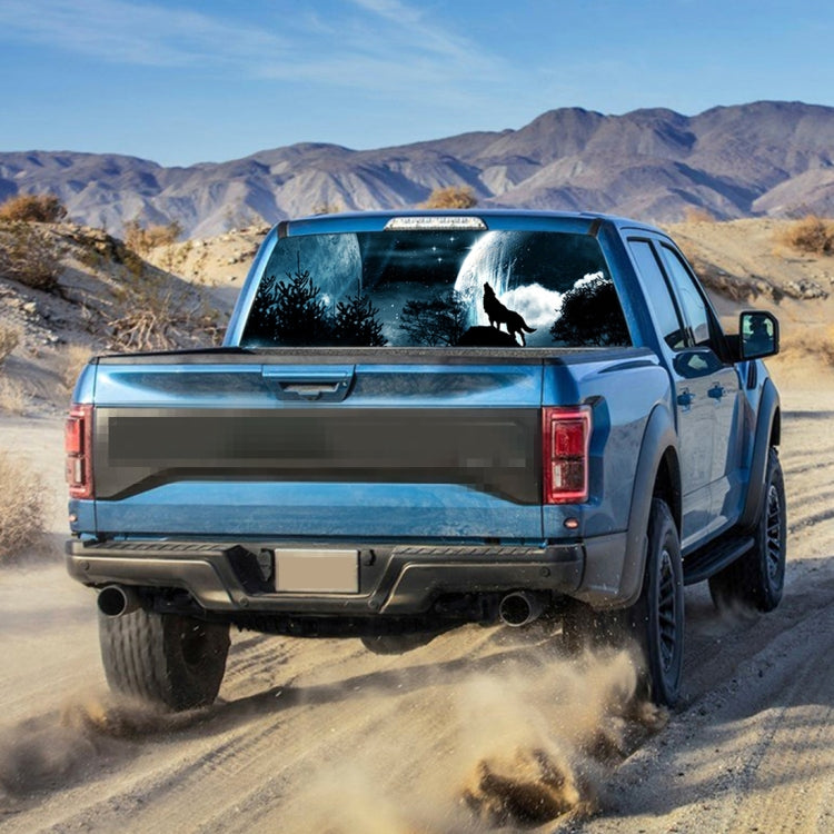 Wolverine Pattern Horror Series Car Rear Window Decorative Sticker, Size: 168 x 74cm - Decorative Sticker by PMC TechLife | Online Shopping South Africa | PMC TechLife | Buy Now Pay Later Mobicred