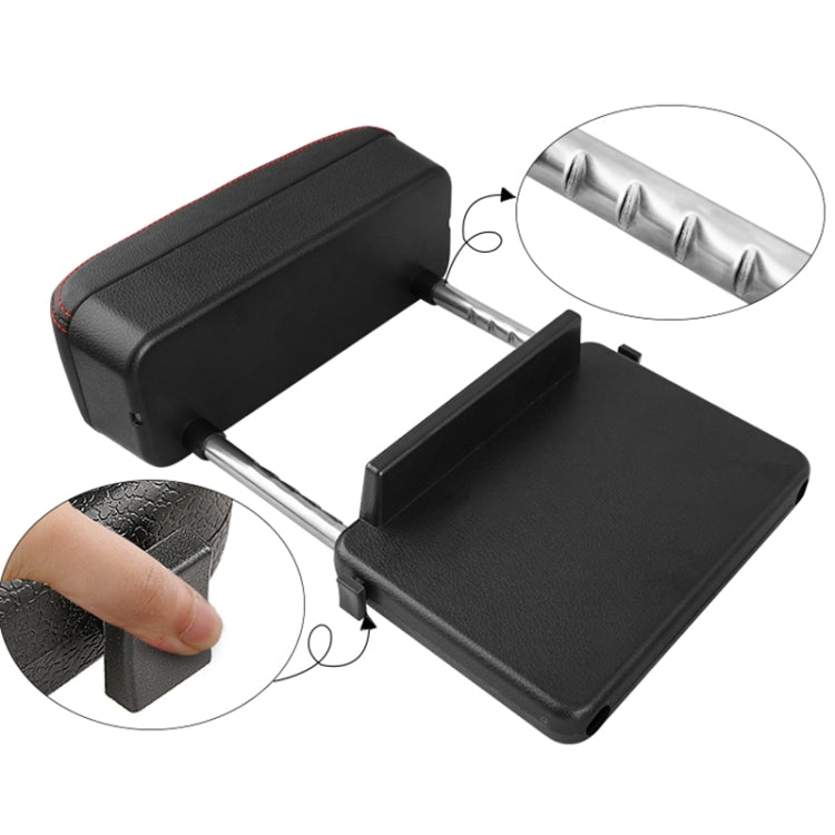 2 PCS Universal Car PU Leather Wrapped Armrest Box Cushion Car Armrest Box Mat with Storage Box (Brown) - Stowing Tidying by PMC TechLife | Online Shopping South Africa | PMC TechLife | Buy Now Pay Later Mobicred