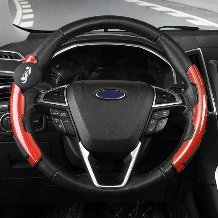 Car Universal Steering Wheel Spinner Knob Auxiliary Booster Aid Control Handle (Red) - Steering Wheel Accessories by PMC TechLife | Online Shopping South Africa | PMC TechLife | Buy Now Pay Later Mobicred