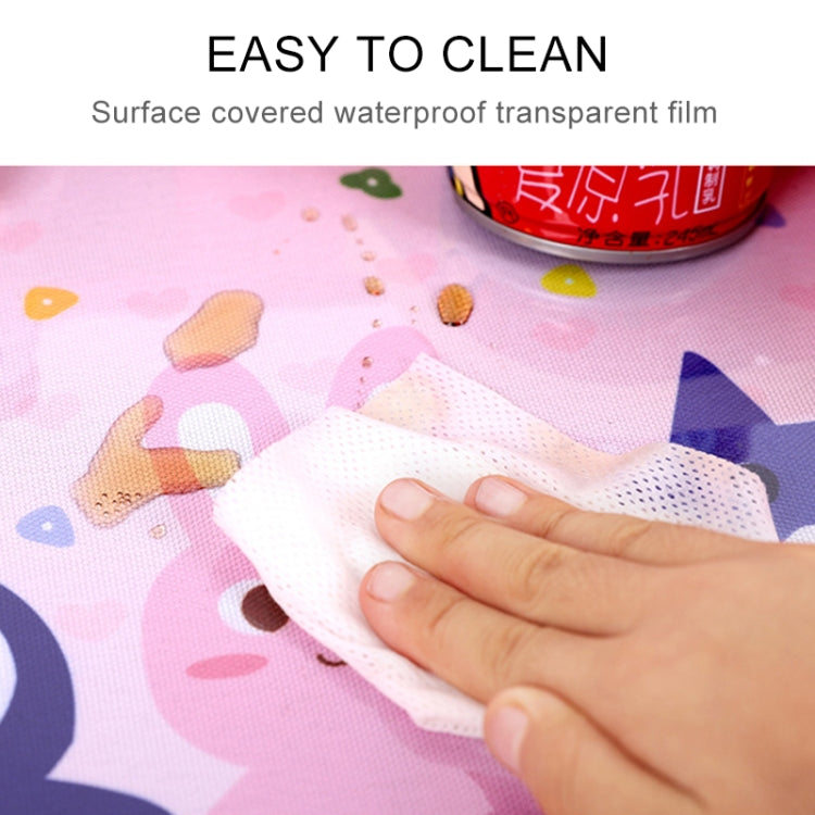 Children Waterproof Dining Table Toy Organizer Baby Safety Tray Tourist Painting Holder with Touch Screen Transparent Bag (Happy Travel) - Seat Accessories by PMC TechLife | Online Shopping South Africa | PMC TechLife | Buy Now Pay Later Mobicred