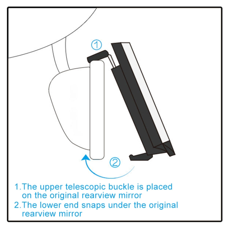 Car Truck Interior Rear View MirrorAnti Glare Dazzling Goggle, Size: 30*7.5*3.5cm - Interior Mirrors by PMC Jewellery | Online Shopping South Africa | PMC Jewellery | Buy Now Pay Later Mobicred