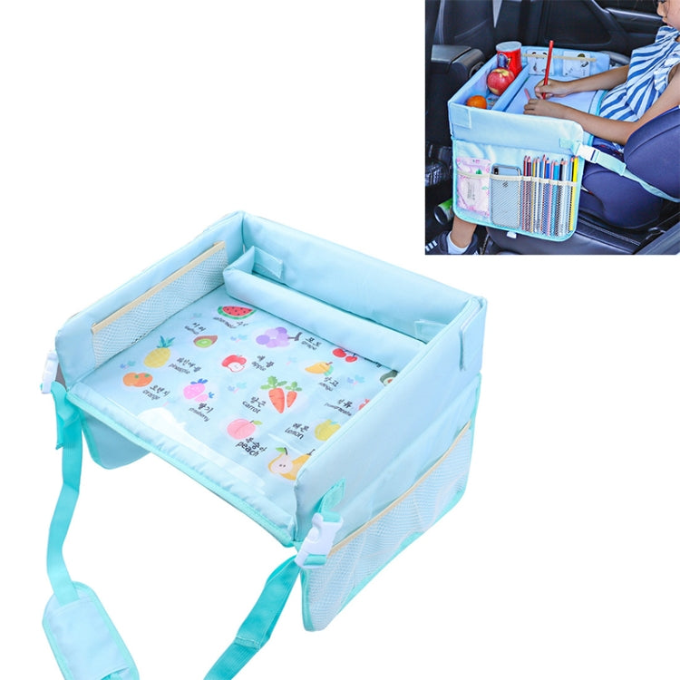 Children Waterproof Dining Table Toy Organizer Baby Safety Tray Tourist Painting Holder (Funny Fruit) - Seat Accessories by PMC TechLife | Online Shopping South Africa | PMC TechLife | Buy Now Pay Later Mobicred