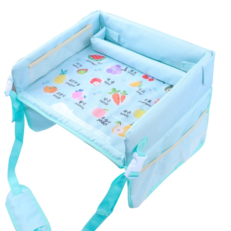 Children Waterproof Dining Table Toy Organizer Baby Safety Tray Tourist Painting Holder (Funny Fruit) - Seat Accessories by PMC TechLife | Online Shopping South Africa | PMC TechLife | Buy Now Pay Later Mobicred