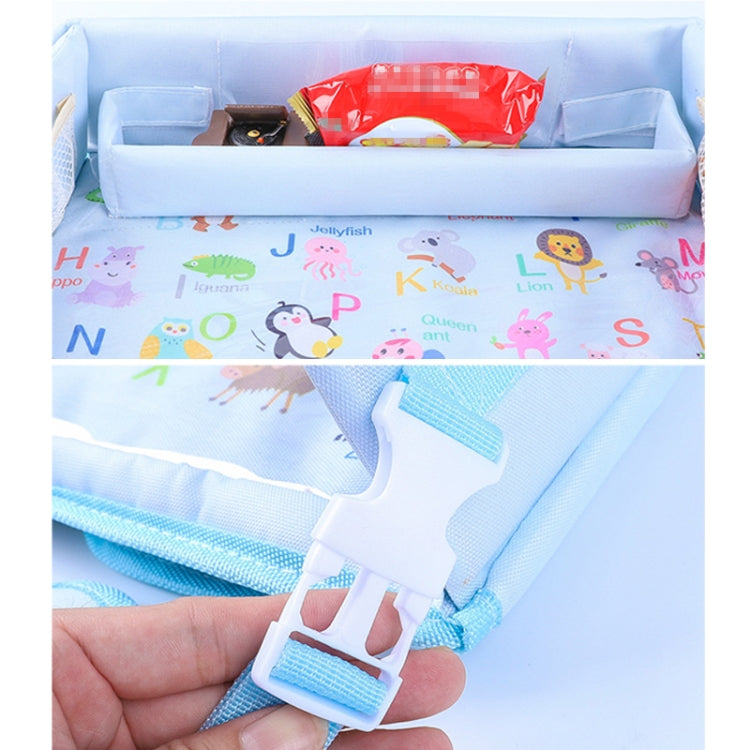 Children Waterproof Dining Table Toy Organizer Baby Safety Tray Tourist Painting Holder (Funny Fruit) - Seat Accessories by PMC TechLife | Online Shopping South Africa | PMC TechLife | Buy Now Pay Later Mobicred