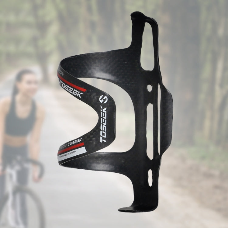 TOSEEK Gloss  Full Carbon Fiber Road Bicycle Water Bottle Holder(Blue) - free shipping - PMC TechLife - Order now!