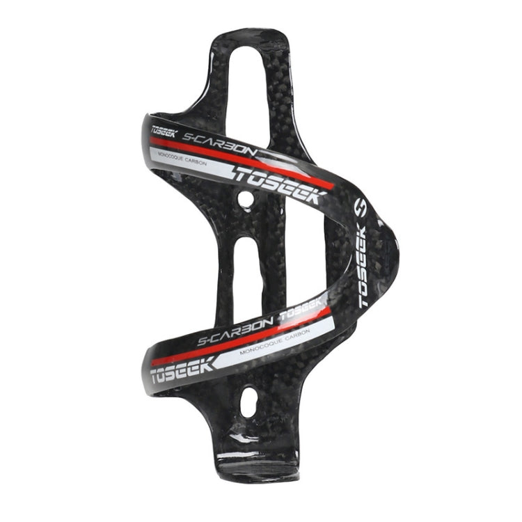 TOSEEK Gloss  Full Carbon Fiber Road Bicycle Water Bottle Holder(Red) - free shipping - PMC TechLife - Order now!