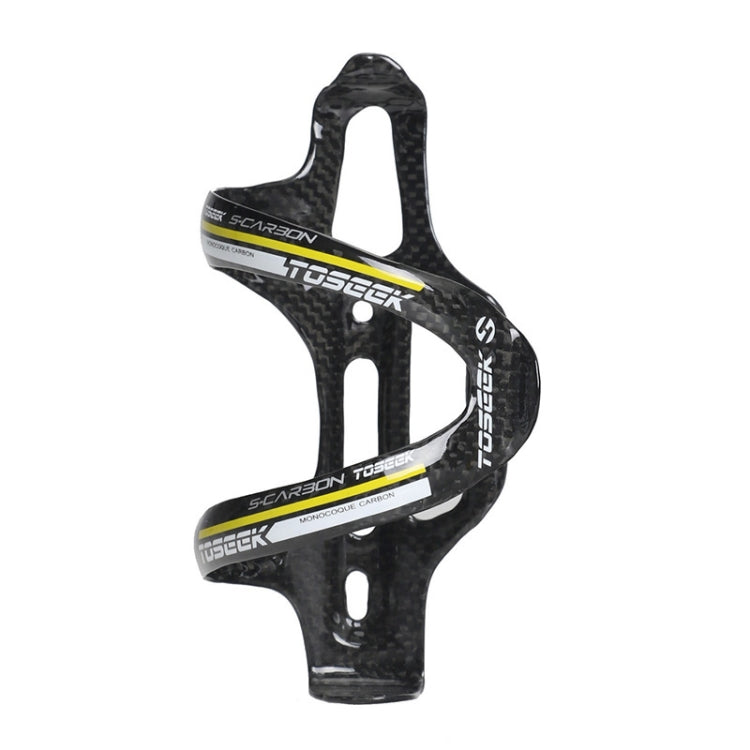 TOSEEK Gloss  Full Carbon Fiber Road Bicycle Water Bottle Holder(Yellow) - free shipping - PMC TechLife - Order now!