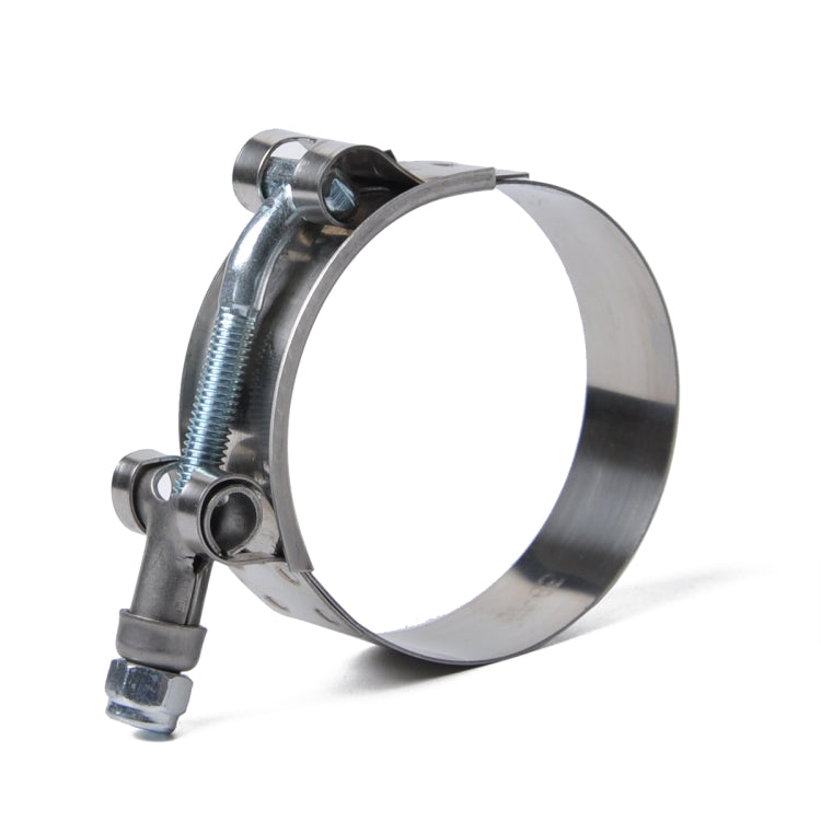4 PCS Stainless Steel T-Bolt Hose Clamps Pipe Clip Fuel Line Clip, Size: 79-87mm - Booster Cable & Clip by PMC TechLife | Online Shopping South Africa | PMC TechLife | Buy Now Pay Later Mobicred