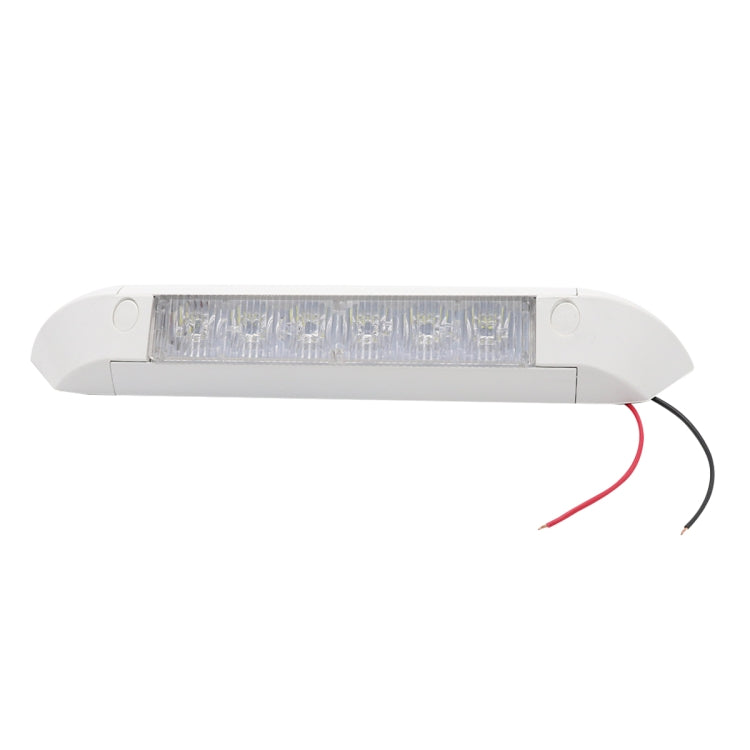 DC 12V 2.6W 6000K IP67 Marine RV Waterproof LED Stair Deck Dome Light Ceiling  Lamp, Aluminum Alloy Base - Marine Accessories & Parts by PMC TechLife | Online Shopping South Africa | PMC TechLife | Buy Now Pay Later Mobicred