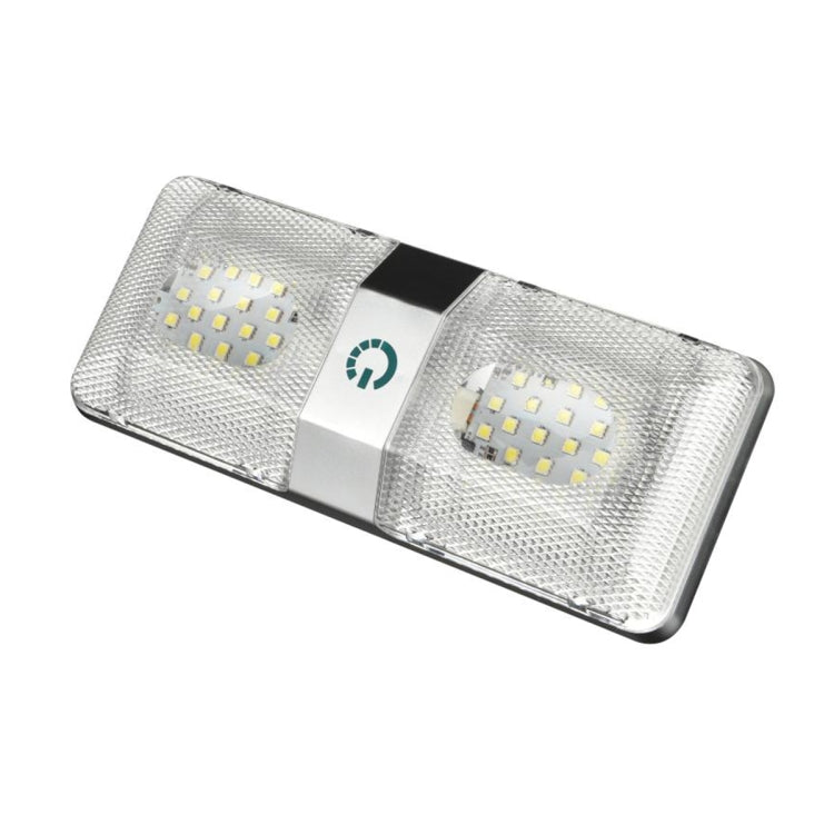 D4376D DC11-18V 6W 6000-6500K IP50 48LEDs SMD-5050 Marine RV Dimmable LED Dome Light Ceiling Lamp, with Touch Control - free shipping - PMC TechLife - Order now!