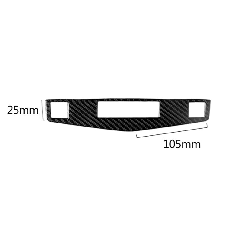 Car Carbon Fiber Center Console Panel Decorative Sticker for Mercedes-Benz W204 C Class 2007-2010 - Car Interior Mouldings by PMC TechLife | Online Shopping South Africa | PMC TechLife | Buy Now Pay Later Mobicred