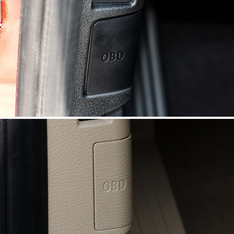 Car Diagnostic Plug Cover OBD Panel Decorative Cover 51437147538 for BMW E90 2005-2012(Beige) - Car Interior Mouldings by PMC TechLife | Online Shopping South Africa | PMC TechLife | Buy Now Pay Later Mobicred