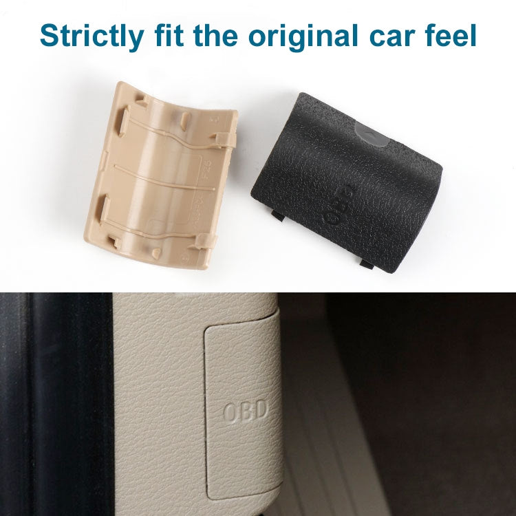 Car Diagnostic Plug Cover OBD Panel Decorative Cover 51437147538 for BMW F35 2012-2019 (Black) - Car Interior Mouldings by PMC TechLife | Online Shopping South Africa | PMC TechLife | Buy Now Pay Later Mobicred