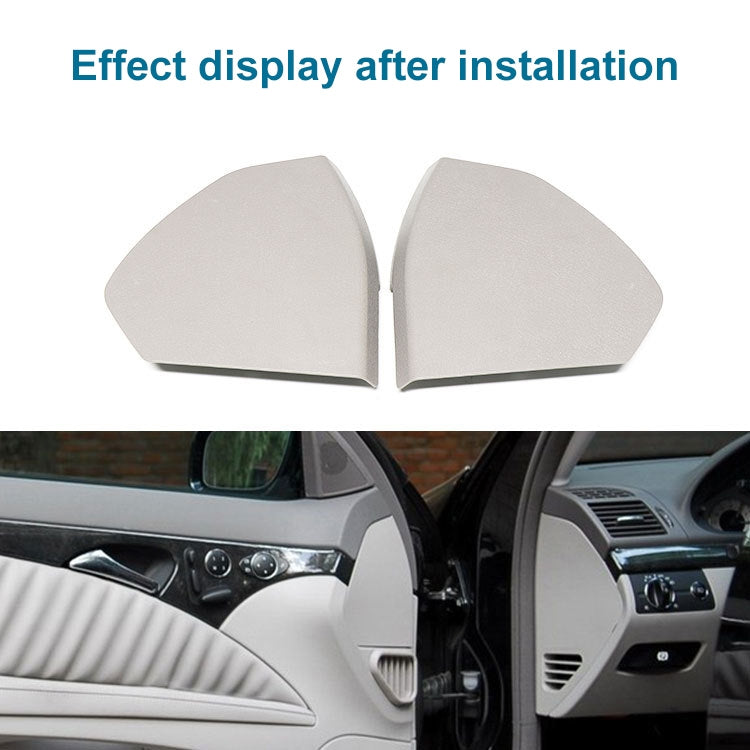 Car Right Side Front Door Trim Panel Plastic Cover 2117270148  for Mercedes-Benz E Class W211 2003-2008 (Light Yellow) - free shipping - PMC TechLife - Order now!
