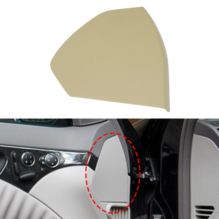 Car Left Side Front Door Trim Panel Plastic Cover 2117270148  for Mercedes-Benz E Class W211 2003-2008 (Yellow) - Door Handles by PMC TechLife | Online Shopping South Africa | PMC TechLife | Buy Now Pay Later Mobicred