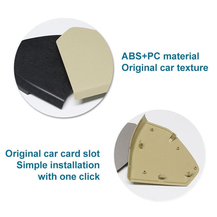 Car Left Side Front Door Trim Panel Plastic Cover 2117270148  for Mercedes-Benz E Class W211 2003-2008 (Light Yellow) - Door Handles by PMC TechLife | Online Shopping South Africa | PMC TechLife | Buy Now Pay Later Mobicred