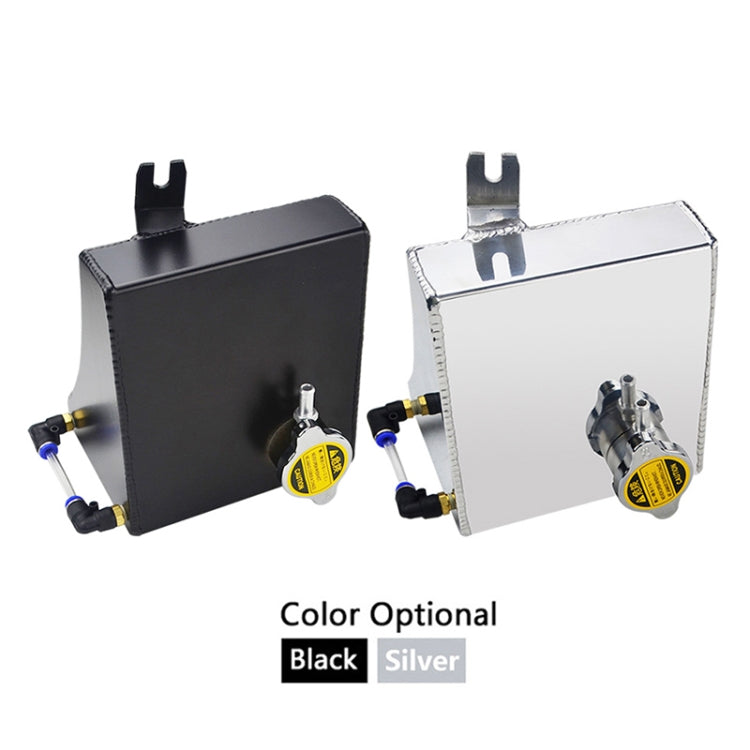 Car Modified Triangle Aluminum Alloy Cooling Water Tank Bottle Can for Nissan (Black) - Engine Fittings by PMC TechLife | Online Shopping South Africa | PMC TechLife | Buy Now Pay Later Mobicred