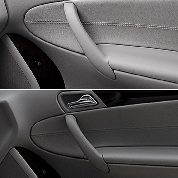 Car Rear Right Inside Doors Handle Pull Trim Cover for Mercedes-Benz C-class W203 -2007 , Left Driving(Grey) - Door Handles by PMC TechLife | Online Shopping South Africa | PMC TechLife | Buy Now Pay Later Mobicred