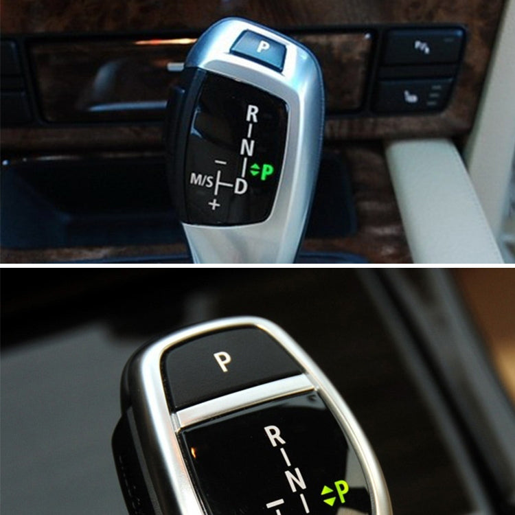 Car Gear Lever Auto Parking Button Letter P Cap for BMW 3 Series F30 2012-2019, Left Driving(Black) - Car Switches by PMC TechLife | Online Shopping South Africa | PMC TechLife | Buy Now Pay Later Mobicred