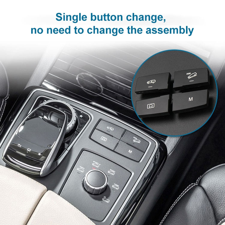 Car Model B4 Downhill Auxiliary Switch Shift Button for Mercedes-Benz GL GLE Class W166, Left Driving - Car Switches by PMC TechLife | Online Shopping South Africa | PMC TechLife | Buy Now Pay Later Mobicred