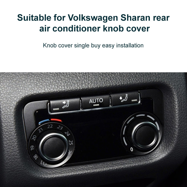 Car Rear Air Conditioner Panel Trim Cover for Volkswagen Sharan, Left Driving - Car Switches by PMC TechLife | Online Shopping South Africa | PMC TechLife | Buy Now Pay Later Mobicred