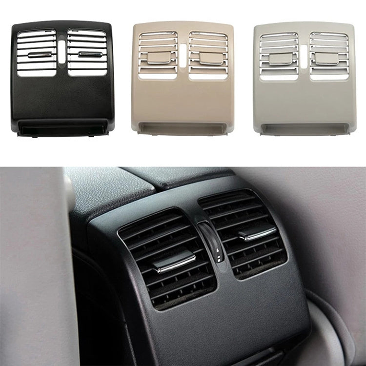 Car Rear Air Conditioner Air Outlet Panel for Mercedes-Benz W204 2007-2014, Left Driving (Black) - Air Conditioning System by PMC TechLife | Online Shopping South Africa | PMC TechLife | Buy Now Pay Later Mobicred