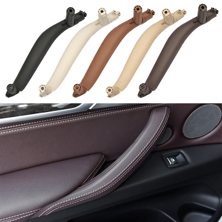 Car Right Side Inside Doors Handle Pull Trim Cover for BMW X5 / X6, Left Driving (Black) - Door Handles by PMC TechLife | Online Shopping South Africa | PMC TechLife | Buy Now Pay Later Mobicred