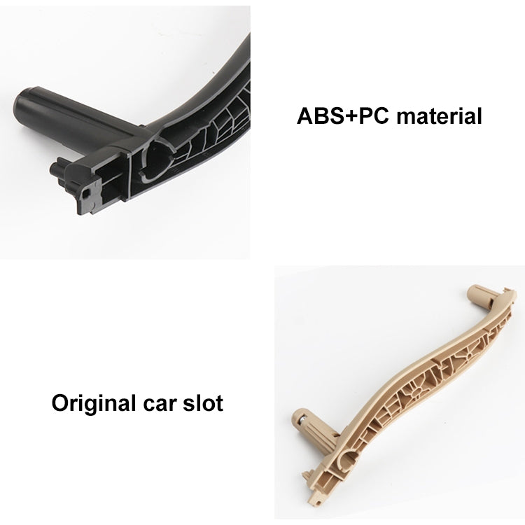 Car Right Side Inside Doors Handle Pull Trim Cover for BMW X5 / X6, Left Driving (Orange) - Door Handles by PMC TechLife | Online Shopping South Africa | PMC TechLife | Buy Now Pay Later Mobicred