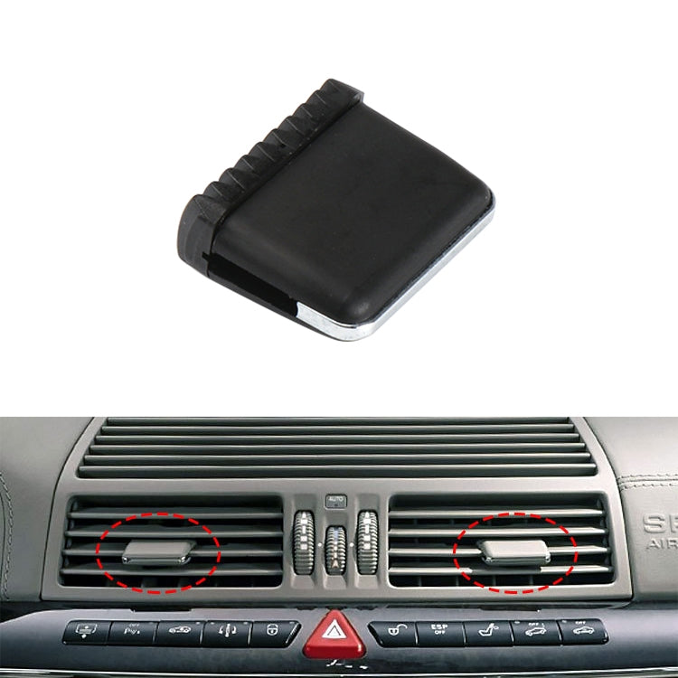 Car Left and Right Side Air Conditioning Exhaust Switch Paddle for Mercedes-Benz S Class W220 1998-2005, Left Driving (Black) - Air Conditioning System by PMC TechLife | Online Shopping South Africa | PMC TechLife | Buy Now Pay Later Mobicred