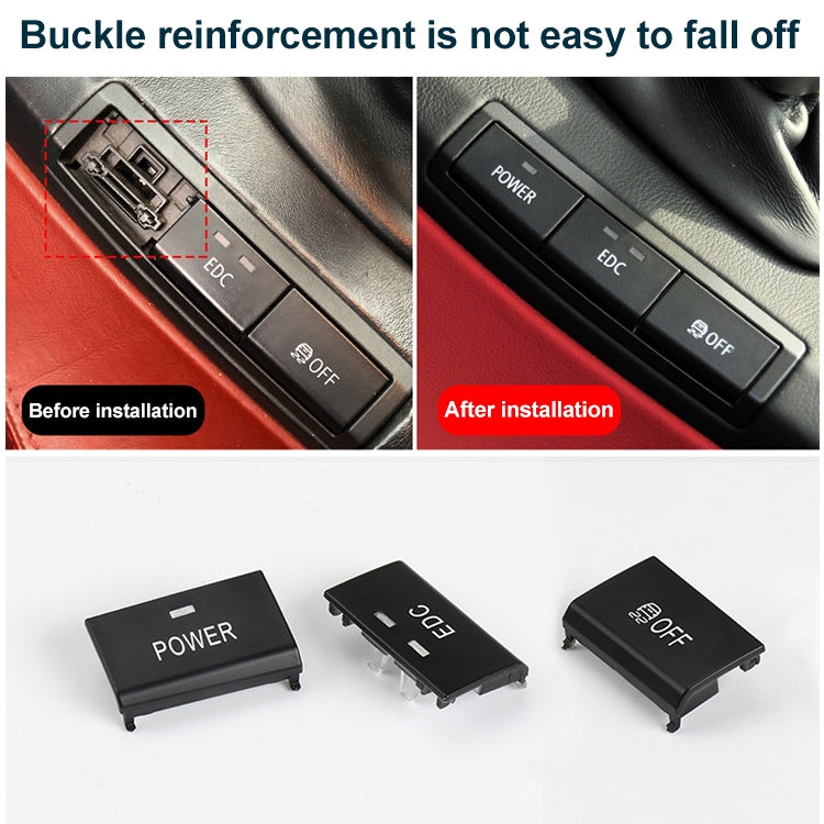 Car No. 3 Center Console Switch Button for BMW 3 Series M3 2005-2012, Left Driving - Car Switches by PMC TechLife | Online Shopping South Africa | PMC TechLife | Buy Now Pay Later Mobicred