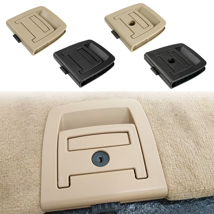 Car Rear Trunk Mat Carpet Handle with Hole 51479120283 for BMW X5 / X6 2006-2013, Left Driving (Beige) - Car Switches by PMC TechLife | Online Shopping South Africa | PMC TechLife | Buy Now Pay Later Mobicred