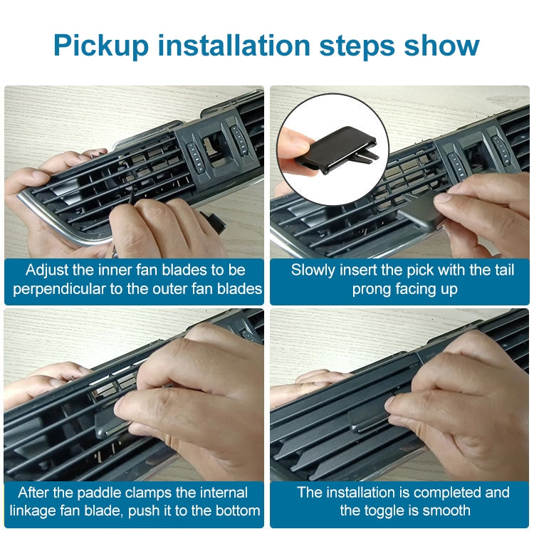 Car Middle Left Side No.2 Air Conditioning Exhaust Switch Paddle for Skoda Octavia 2014-2019, Left Driving - Air Conditioning System by PMC TechLife | Online Shopping South Africa | PMC TechLife | Buy Now Pay Later Mobicred