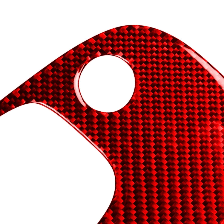 3 in 1 Carbon Fiber Car Gear Panel Sticker Kits C for Chevrolet Corvette C5 1998-2004, Left Drive (Red) - Car Interior Mouldings by PMC TechLife | Online Shopping South Africa | PMC TechLife | Buy Now Pay Later Mobicred