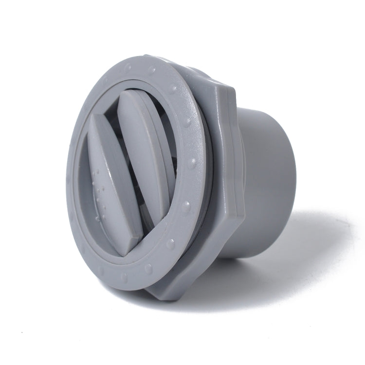 Universal 60mm Round AC Air Outlet Vent for RV Bus Boat Yacht Auto Air Conditioner Vent Replacement Parts Car Accessories(Grey) - Air Conditioning System by PMC TechLife | Online Shopping South Africa | PMC TechLife | Buy Now Pay Later Mobicred