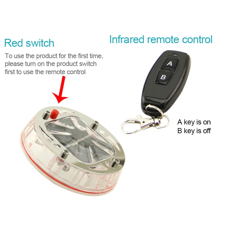 4 PCS Solar LED Car Tire Decoration Flashing Lights Colorful Wheels Hub Atmosphere Lights Infrared Remote Control - Decorative Lights by PMC TechLife | Online Shopping South Africa | PMC TechLife | Buy Now Pay Later Mobicred