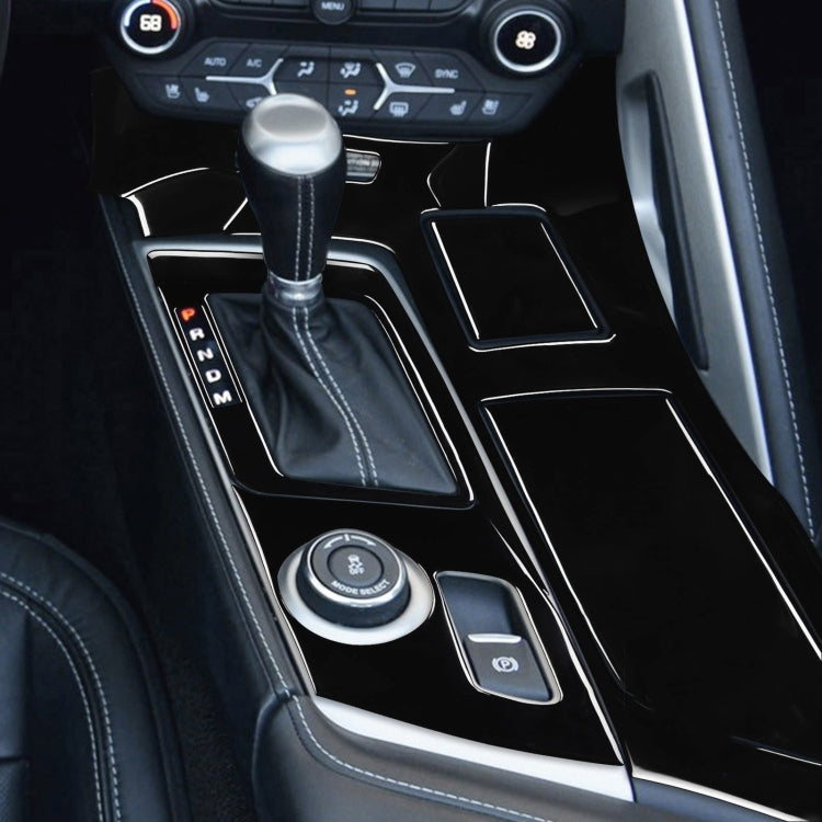 For Chevrolet Corvette C7 2014-2019 11 in 1 Car Gear Water Cup Panel Decorative Sticker, Left Drive - Car Interior Mouldings by PMC TechLife | Online Shopping South Africa | PMC TechLife | Buy Now Pay Later Mobicred