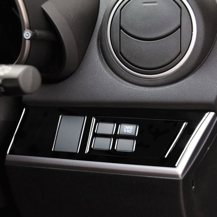 For Mazda 3 Axela 2010-2013 Car Headlight Switch Panel Set Decorative Sticker, Right Drive - Car Interior Mouldings by PMC TechLife | Online Shopping South Africa | PMC TechLife | Buy Now Pay Later Mobicred