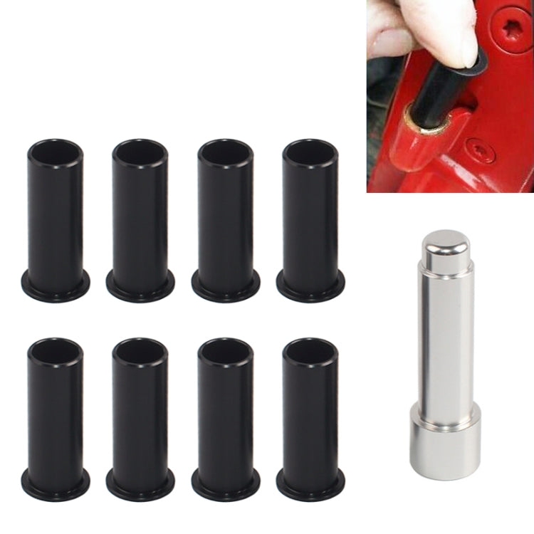 8 PCS Car Removal Tool Door Hinge Bushing Parts Metal + Plastic Universal Replacement for Jeep Wrangler JKU 2007-2018 - Others by PMC TechLife | Online Shopping South Africa | PMC TechLife | Buy Now Pay Later Mobicred