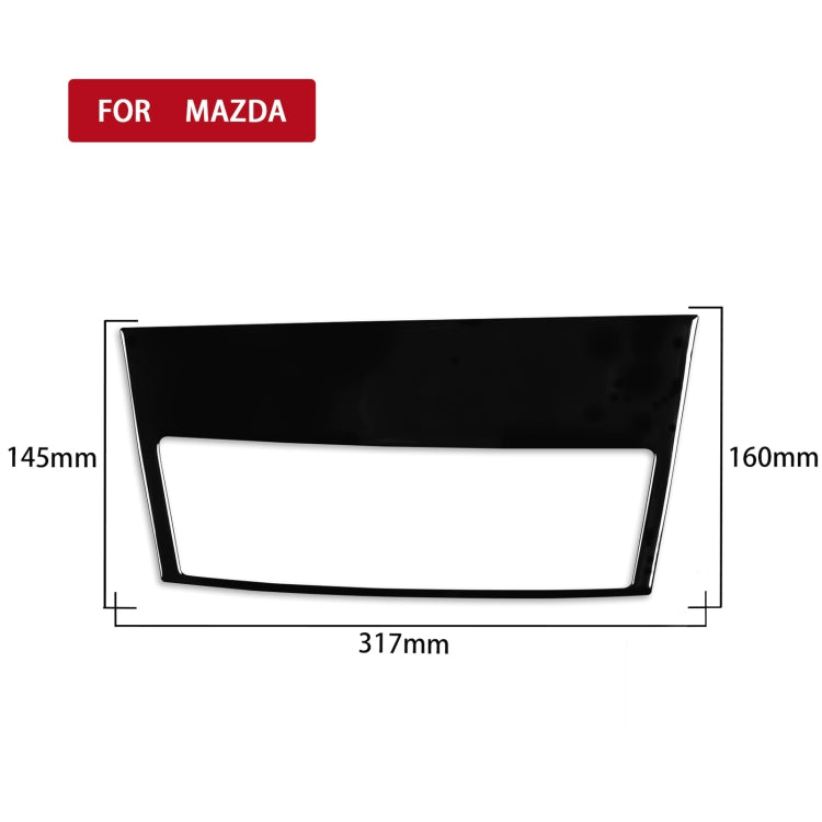 For Mazda 3 Axela 2010-2013 Car Central Vent Decorative Sticker, Right Drive - free shipping - PMC TechLife - Order now!