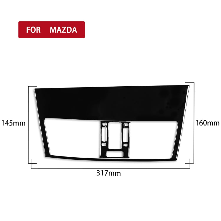 For Mazda 3 Axela 2010-2013 2 in 1 Car Central Vent Set A Decorative Sticker, Right Drive - Car Interior Mouldings by PMC TechLife | Online Shopping South Africa | PMC TechLife | Buy Now Pay Later Mobicred