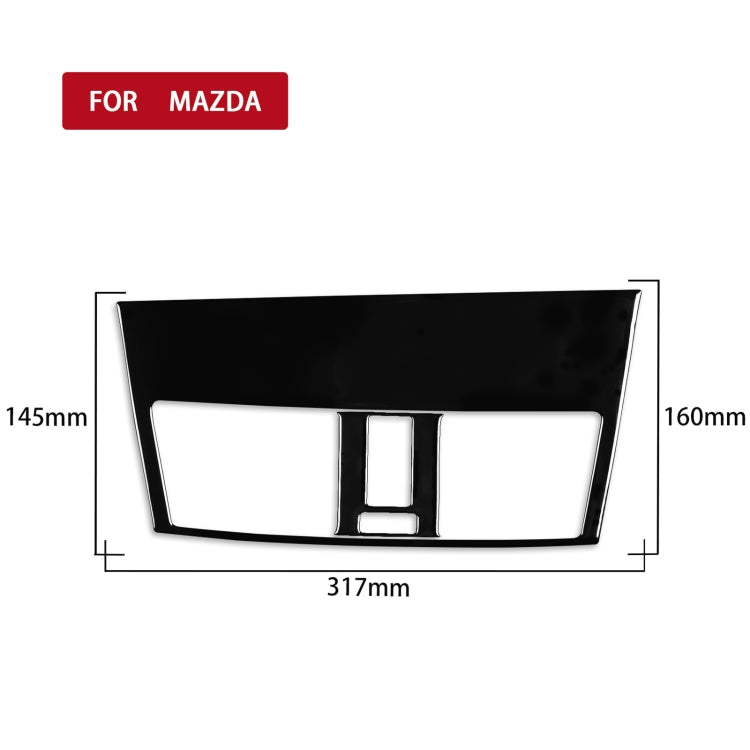 For Mazda 3 Axela 2010-2013 2 in 1 Car Central Vent Set B Decorative Sticker, Right Drive - Car Interior Mouldings by PMC TechLife | Online Shopping South Africa | PMC TechLife | Buy Now Pay Later Mobicred