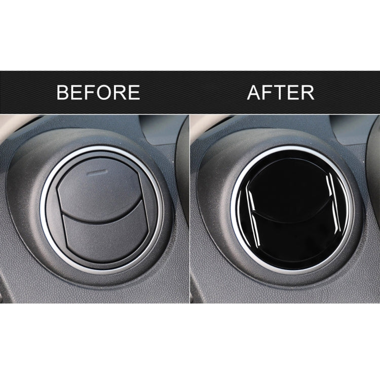 For Mazda 3 Axela 2010-2013 Car AC Air Outlet Decorative Sticker, Left and Right Drive Universal - Car Interior Mouldings by PMC TechLife | Online Shopping South Africa | PMC TechLife | Buy Now Pay Later Mobicred
