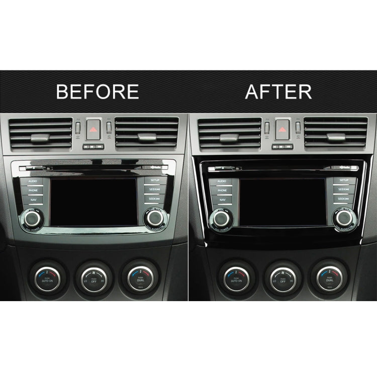For Mazda 3 Axela 2010-2013 Car Navigation Panel Decorative Sticker, Left and Right Drive Universal - Car Interior Mouldings by PMC TechLife | Online Shopping South Africa | PMC TechLife | Buy Now Pay Later Mobicred