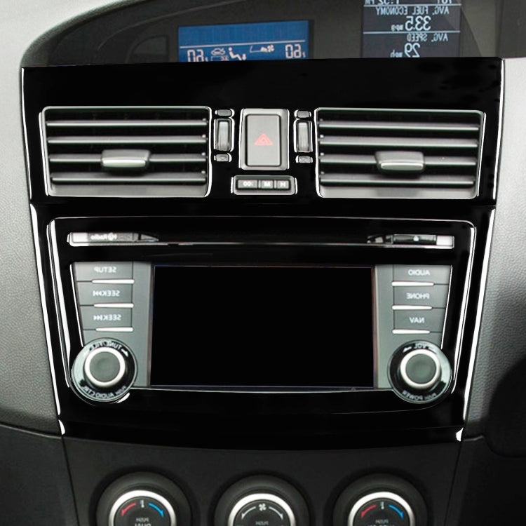 For Mazda 3 Axela 2010-2013 5 in 1 Car Central Control Navigation Set A Decorative Sticker, Right Drive - Car Interior Mouldings by PMC TechLife | Online Shopping South Africa | PMC TechLife | Buy Now Pay Later Mobicred