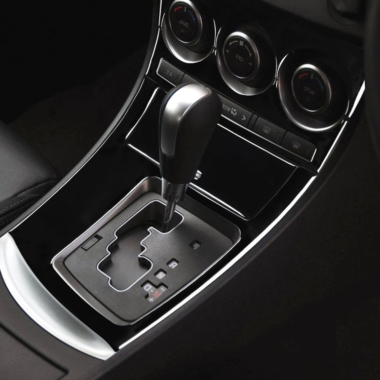 For Mazda 3 Axela 2010-2013 4 in 1 Car AC Gear Frame Set A Decorative Sticker, Right Drive - Car Interior Mouldings by PMC TechLife | Online Shopping South Africa | PMC TechLife | Buy Now Pay Later Mobicred