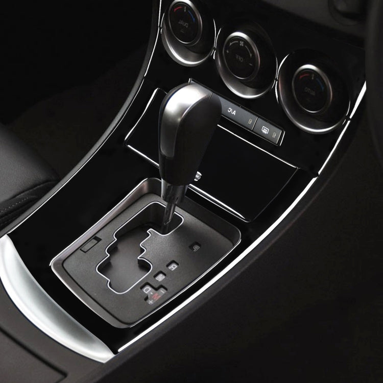 For Mazda 3 Axela 2010-2013 4 in 1 Car AC Gear Frame Set B Decorative Sticker, Right Drive - Car Interior Mouldings by PMC TechLife | Online Shopping South Africa | PMC TechLife | Buy Now Pay Later Mobicred